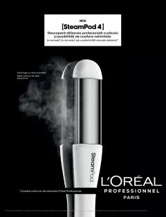 Placa de indreptat si ondulat parul L'Oreal Professionnel Steampod 4.0