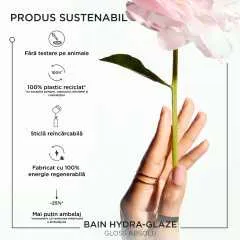 Set Kérastase Gloss Absolu Bain Hydra Glaze – Sampon reincarcabil, 500 ml +  Rezerva sampon, 500ml