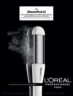 Placa de indreptat si ondulat parul L'Oreal Professionnel Steampod 4.0